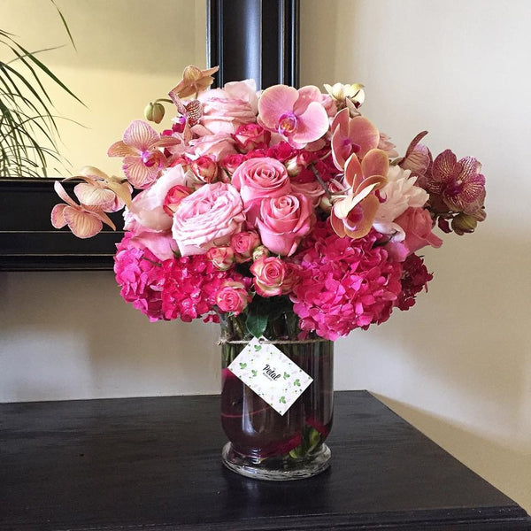 The Perty in Pink Arrangement.